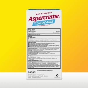 Aspercreme Pain Relief Liquid, Roll-On, Max Strength, Fragrance Free, 2.5 Fl Oz