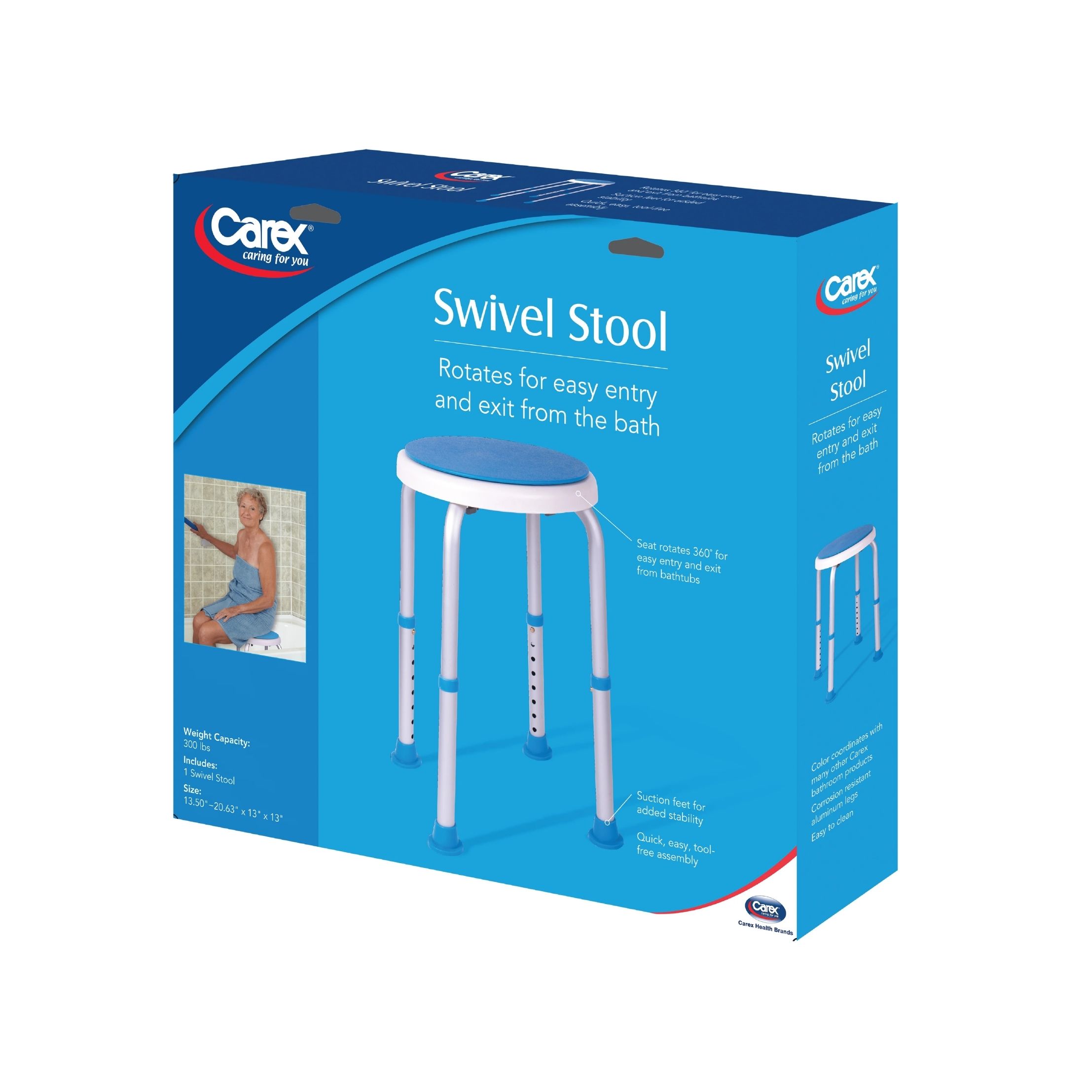 Carex Swivel Shower Stool