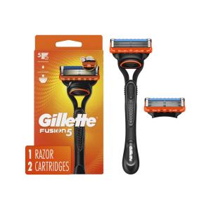 Gillette New) Fusion 5 Men's Razor Blade Refills - 2 Razors Blades