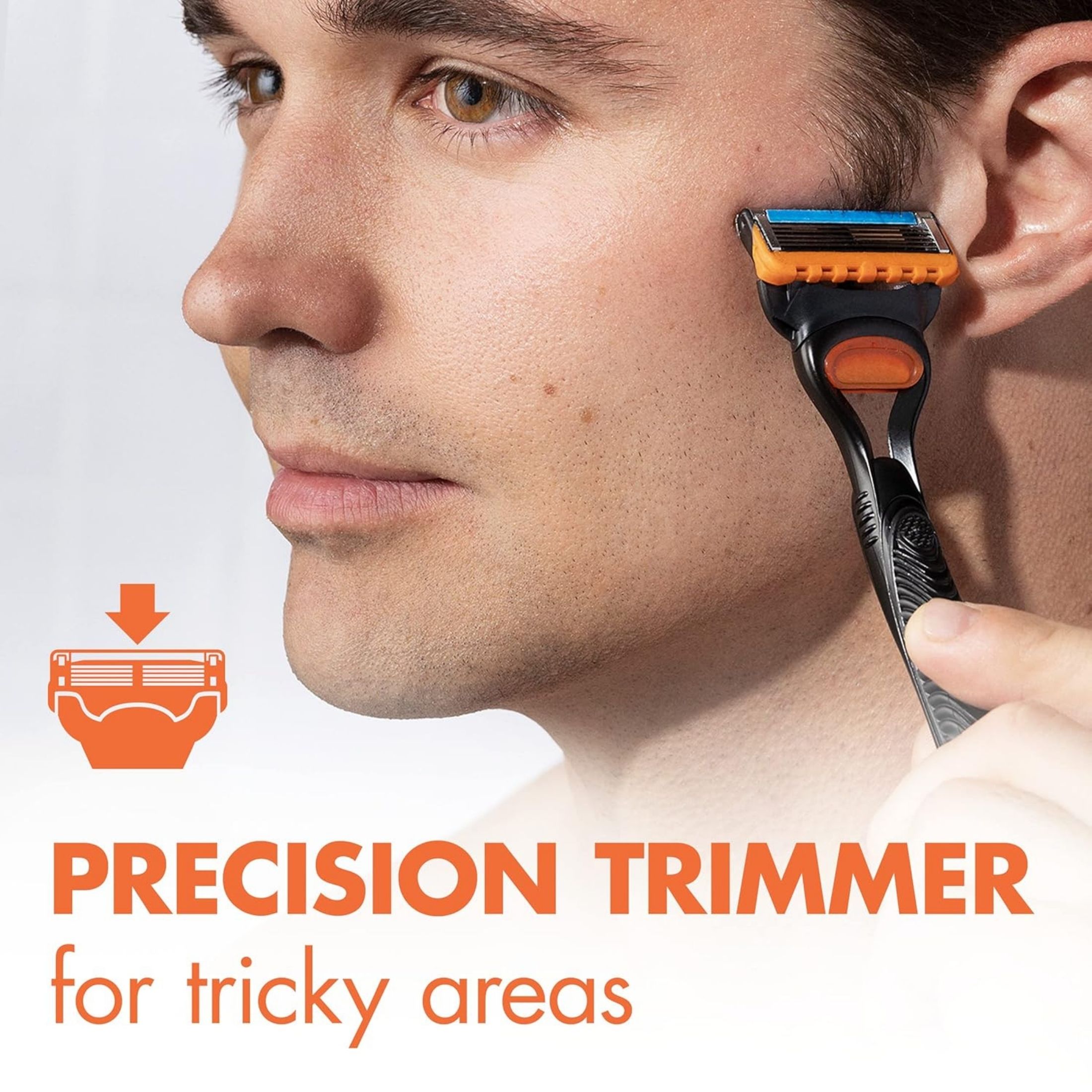 Gillette New) Fusion 5 Men's Razor Blade Refills - 2 Razors Blades