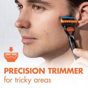 Gillette New) Fusion 5 Men's Razor Blade Refills - 2 Razors Blades