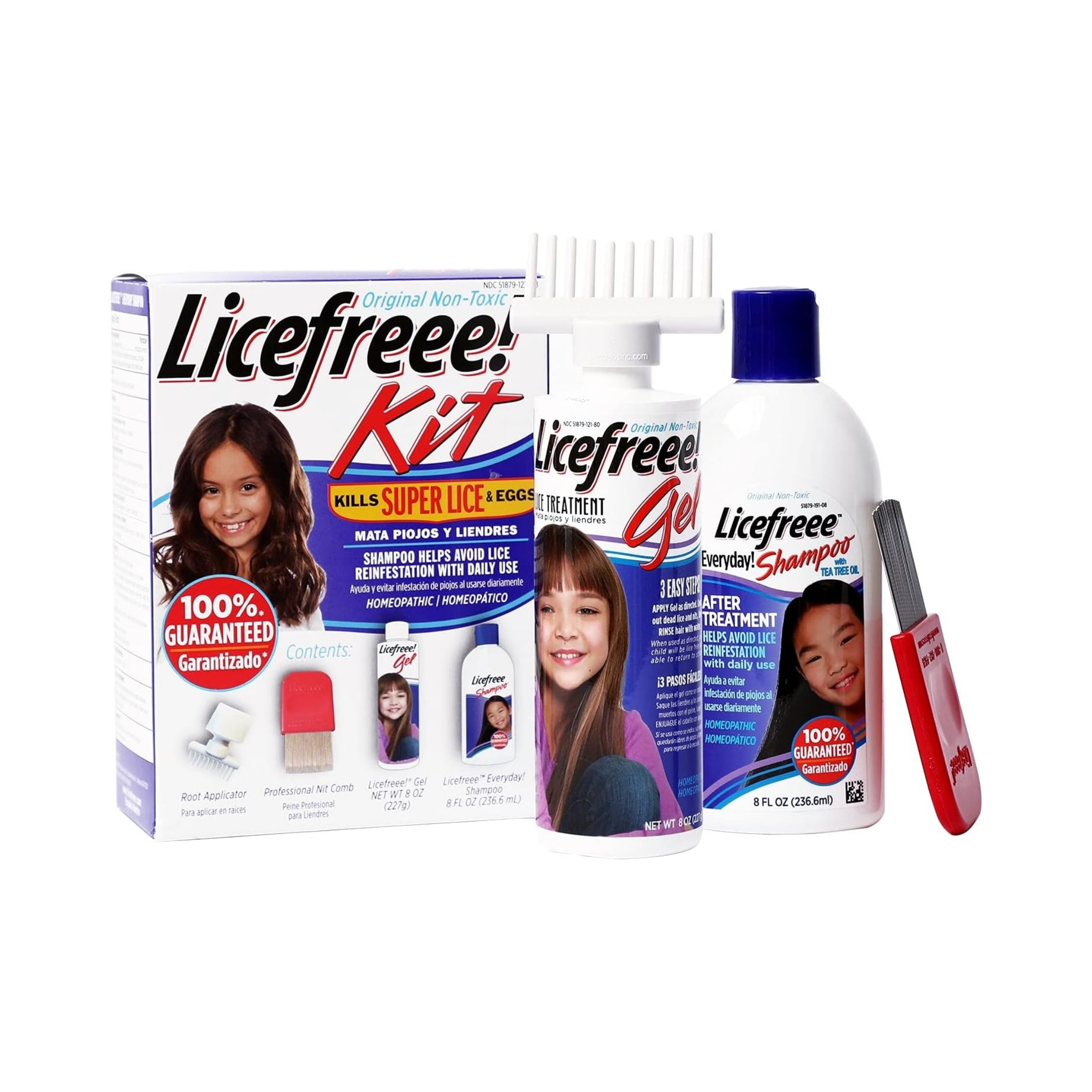 Licefreee! Non-Toxic Original Lice Treatment Kit 4