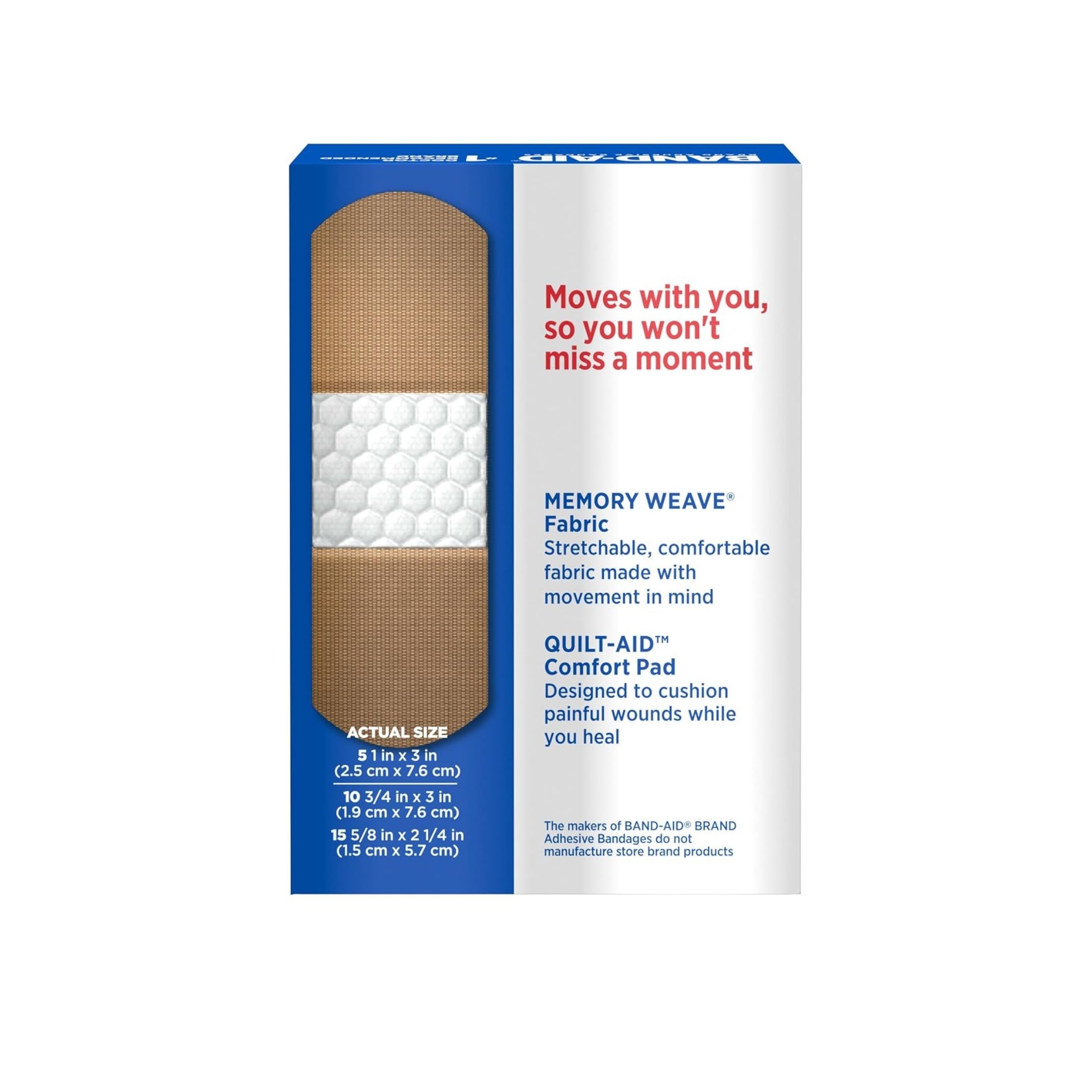 Band-Aid Brand Adhesive Bandages, Assorted Sizes, Variety Pack