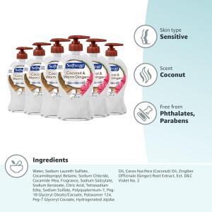 Softsoap Coconut And Warm Ginger Liquid Hand Soap - 11.25 Fl Oz