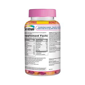 Centrum Multivitamin & Beauty Dietary Supplement Gummies - Cherry Berry & Orange - 90ct