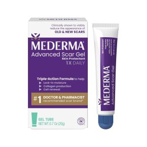 Mederma Advanced Scar Therapy Gel Treats Old And New Scars - 1.76 Oz