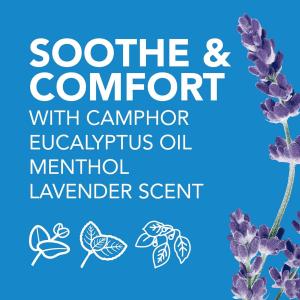 Vicks Vaporub, Lavender Scent, Cough Suppressant, Topical Chest Rub & Analgesic Ointment, 1.76 Oz