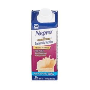 Abbott Nepro With Carb Steady Therapeutic Nutrition Vanilla Ready-to-Drink 8 Fl Oz Tetra