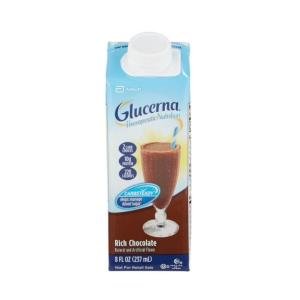 Glucerna Shakes Therapeutic Nutrition For Diabetes People, Rich Chocolate, 8 Oz