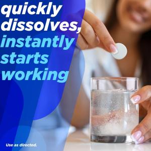 Alka-Seltzer Pain Reliever/Fever Reducer, Effervescent Tablets, Original Flavor