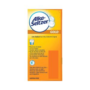 Alka-Seltzer Antacid Gold Effervescent Tablets