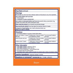 Alka-Seltzer Antacid Gold Effervescent Tablets