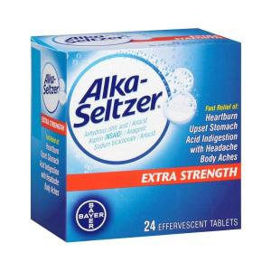 Alka-Seltzer Extra Strength Antacid Effervescent Tablets