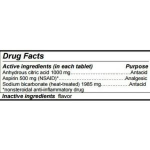 Alka-Seltzer Extra Strength Antacid Effervescent Tablets