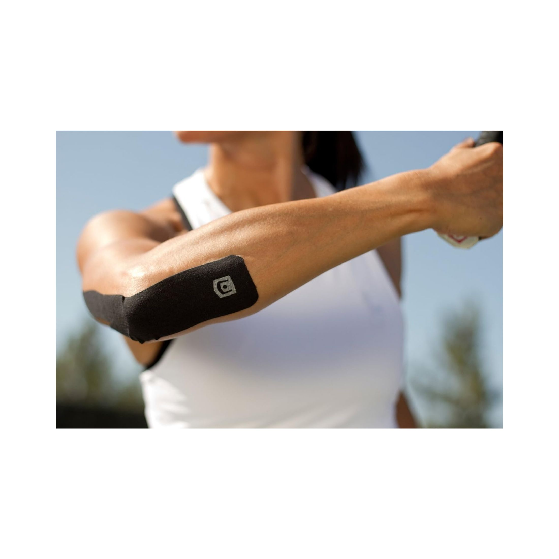 StrengthTape Kinesiology Kit Foot Ankle 6 Precut Strips