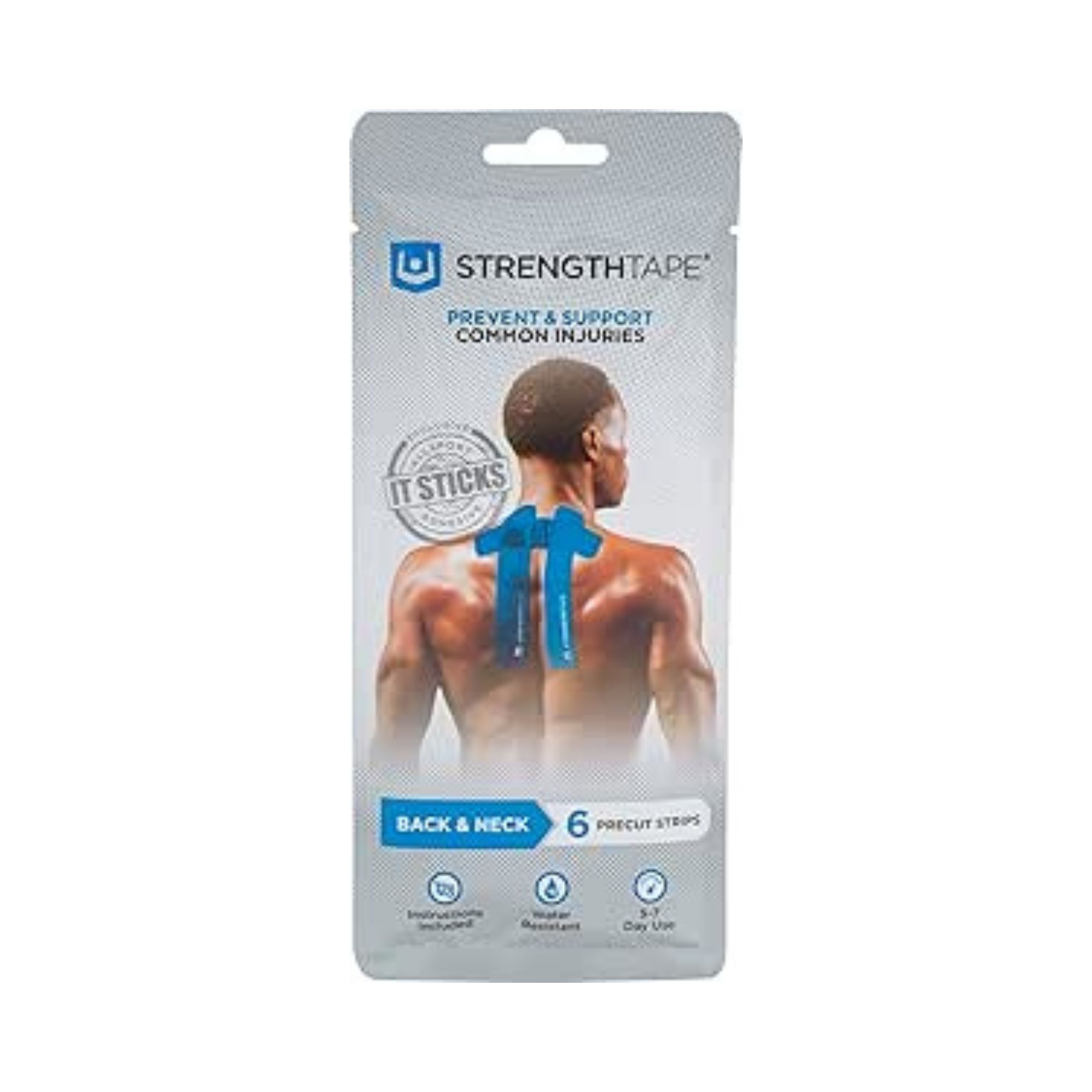 Strengthtape Kinesiology Tape, Back & Neck