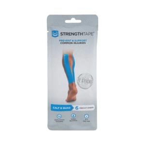 StrengthTape Kinesiology Calf & Quad Taping Kit Blue