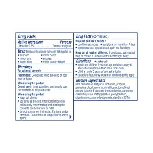 Solarcaine Cool Aloe Burn Relief Spray 4.5 Oz Aerosol