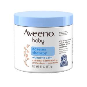 Aveeno Baby Eczema Therapy Nighttime Balm Colloidal Oatmeal 11 Oz