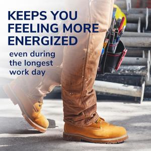 Dr Scholl's Comfort & Energy Work Insoles For Men, Size 8-14, 1 Pair