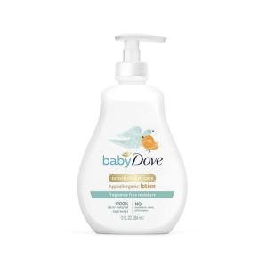 Dove Sensitive Skin Care Fragrance Free Moisture Baby Lotion