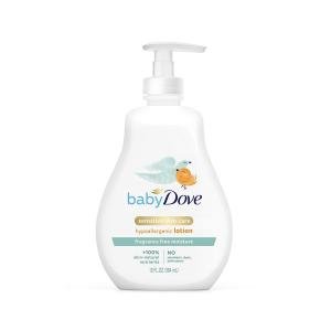 Dove Sensitive Skin Care Fragrance Free Moisture Baby Lotion