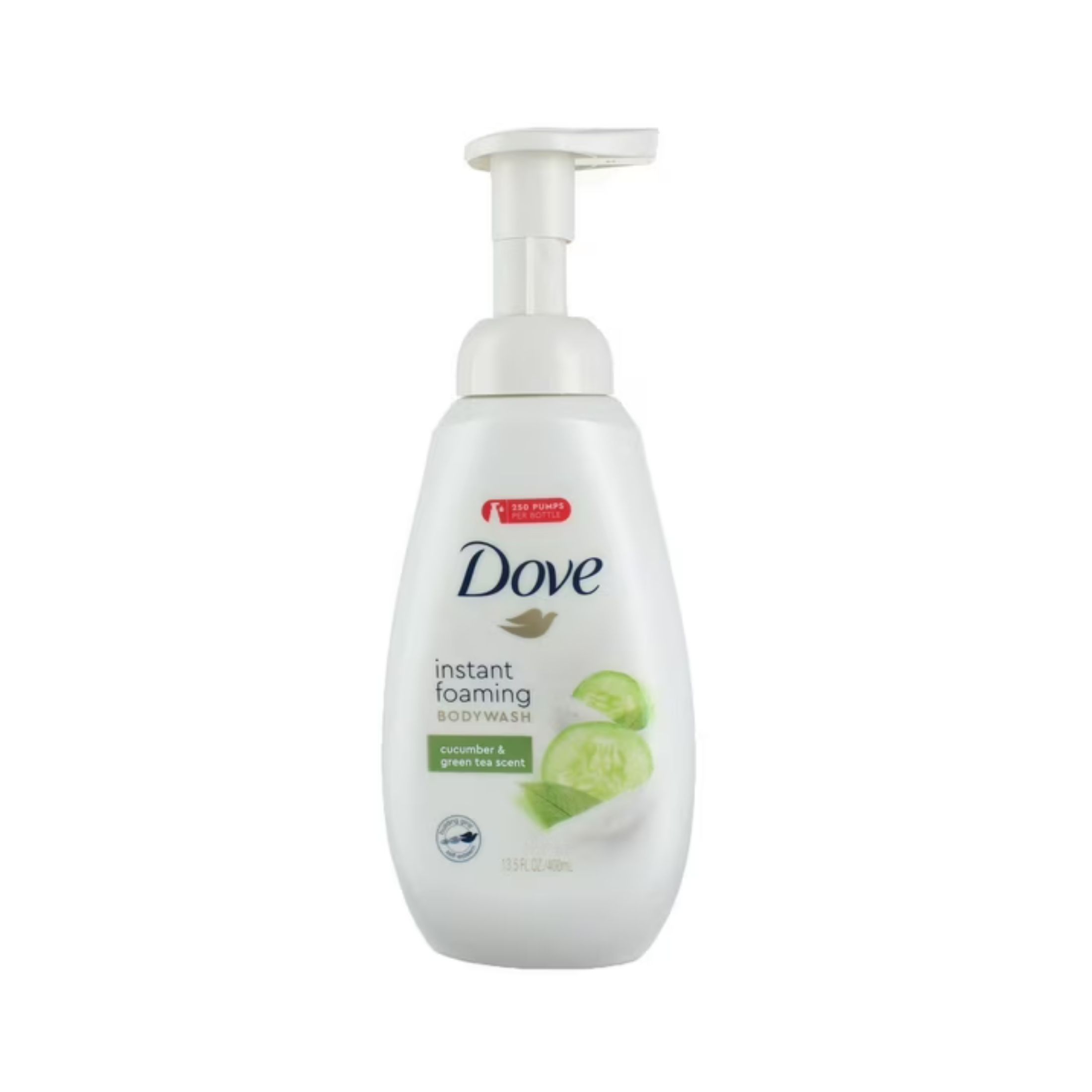Dove Shower Foam Foaming Body Wash Cucumber & Green Tea Scent