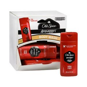 Old Spice Body Wash Swagger, Travel Size - 3oz Tray Of 12