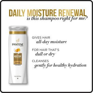 Pantene Pro-V Daily Moisture Renewal Hydrating Shampoo - 1.7 Oz Tray Of 16