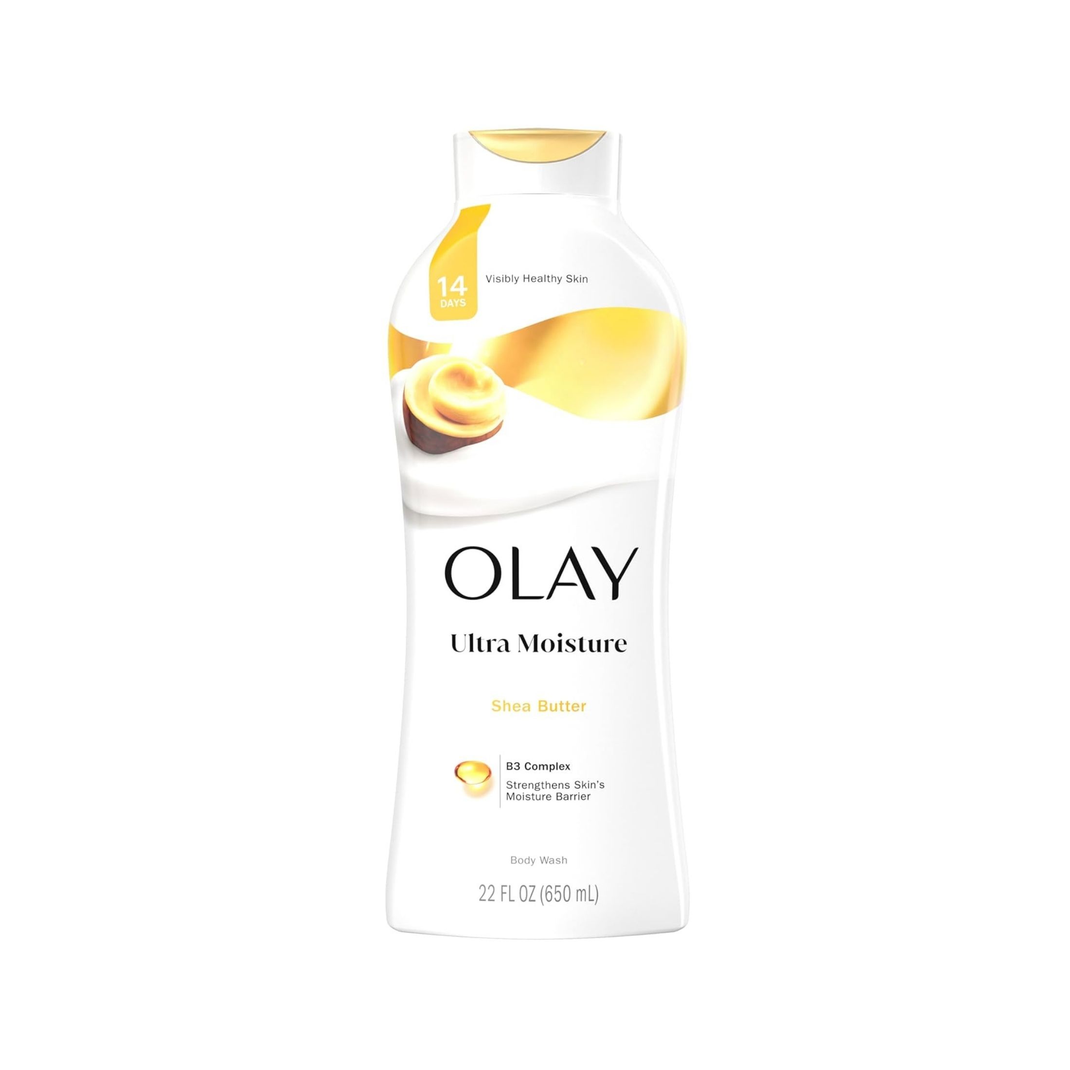 Olay Ultra Moisture Shea Butter Body Wash Fluid Ounce, 22 Fl Oz