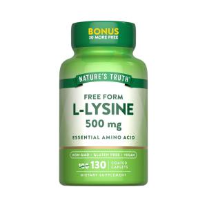 Nature's Truth L Lysine, Free Form, 500 Mg, Caplets