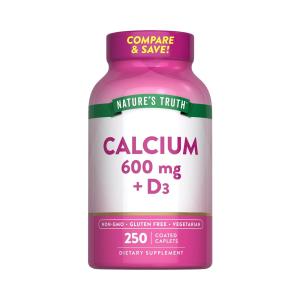 Nature's Truth Calcium 600 Mg Plus Vitamin D3