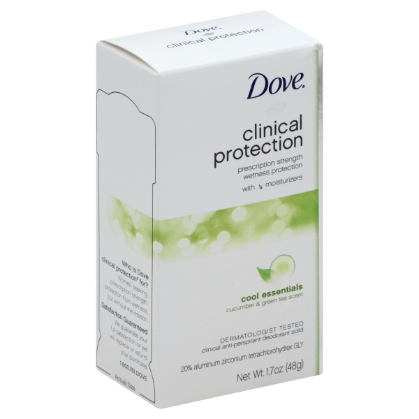 Dove Clinical Protection Antiperspirant Deodorant Cool Essentials