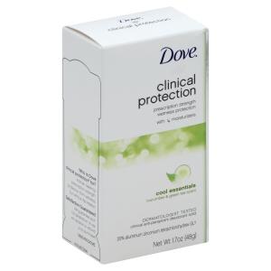 Dove Clinical Protection Antiperspirant Deodorant Cool Essentials