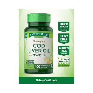Nature's Truth Norwegian Cod Liver Oil With EPA / DHA