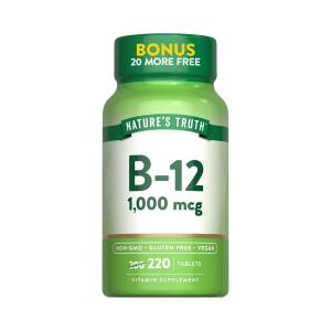 Nature's Truth Vitamin B-12 1,000 Mcg Tablets