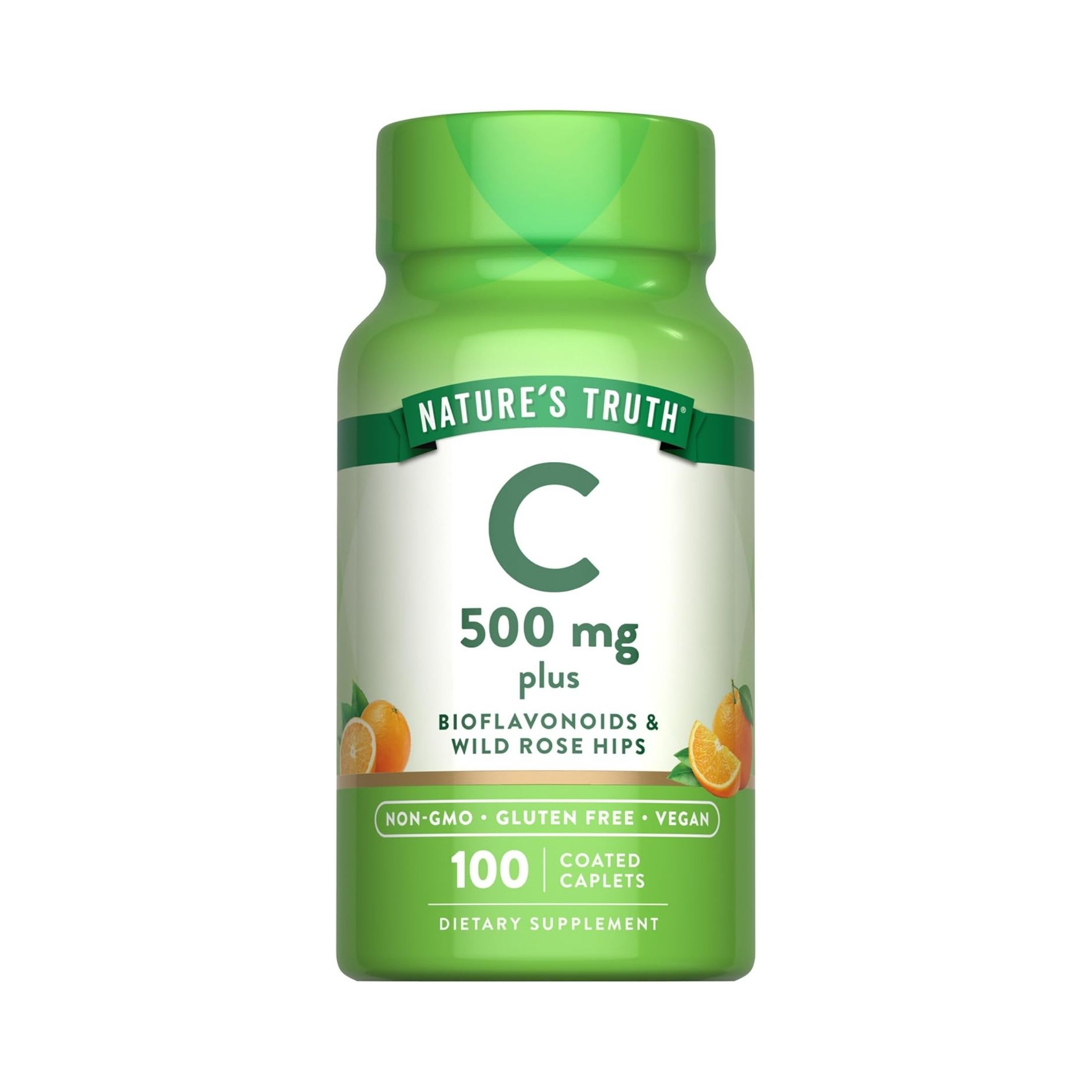 Nature's Truth Vitamin C 500 Mg With Bioflavonoids & Rose Hips Tablets