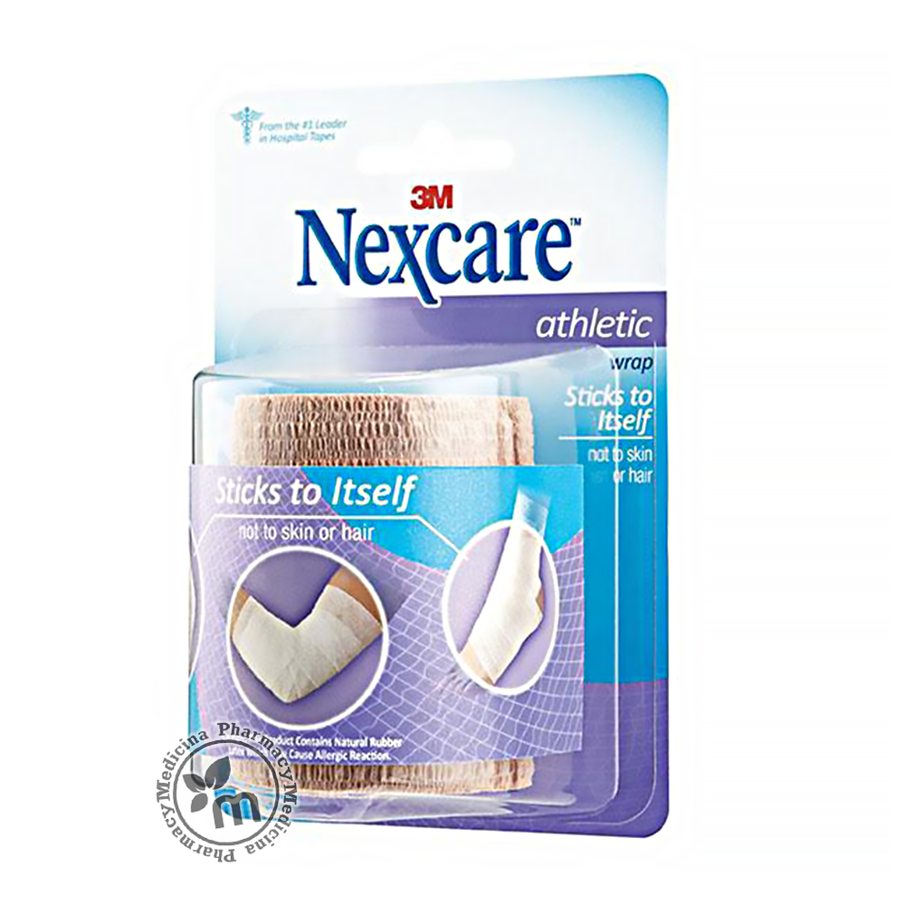 Nexcare Athletic Wrap Tan - 3X5Yd -Cr-3T