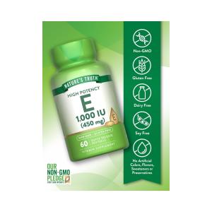 Marques Natures Truth Vit E 1000 IU 450mg 60s