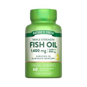 Nature's Truth Triple Strength Fish Oil 1,360 Mg