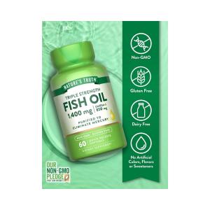 Nature's Truth Triple Strength Fish Oil 1,360 Mg
