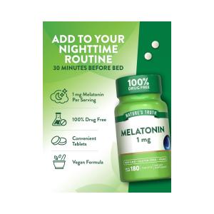 Nature's Truth Melatonin 1 Mg Tablets