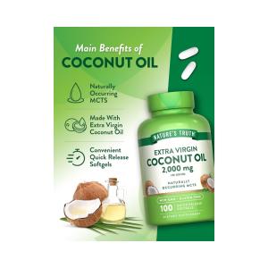 Nature's Truth Extra Virgin Coconut Oil 2,000 Mg