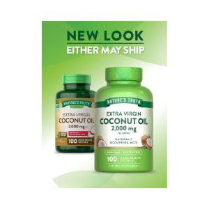 Nature's Truth Extra Virgin Coconut Oil 2,000 Mg