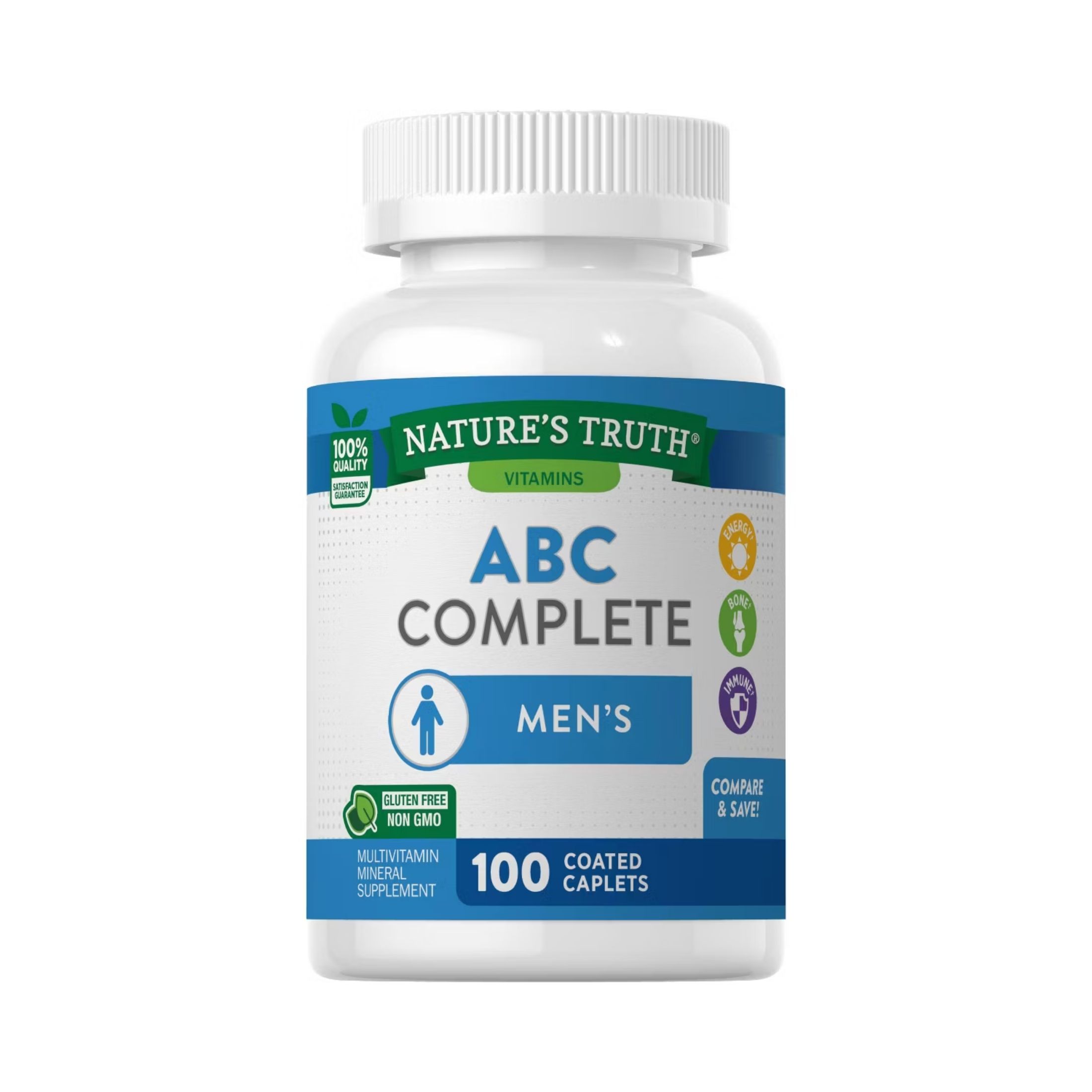Nature's Truth Adult ABC Complete Multivitamin For Men