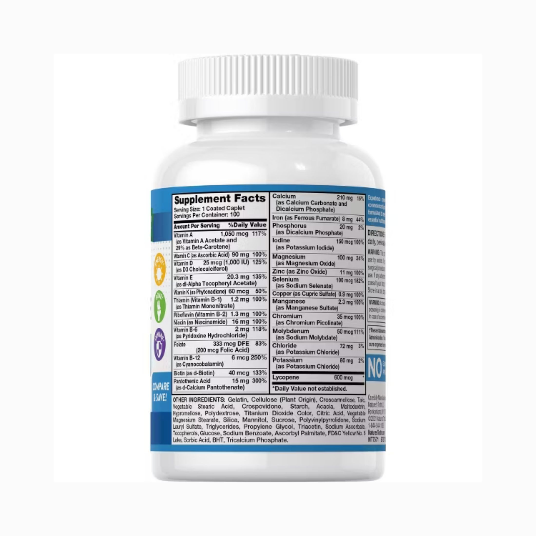 Nature's Truth Adult ABC Complete Multivitamin For Men