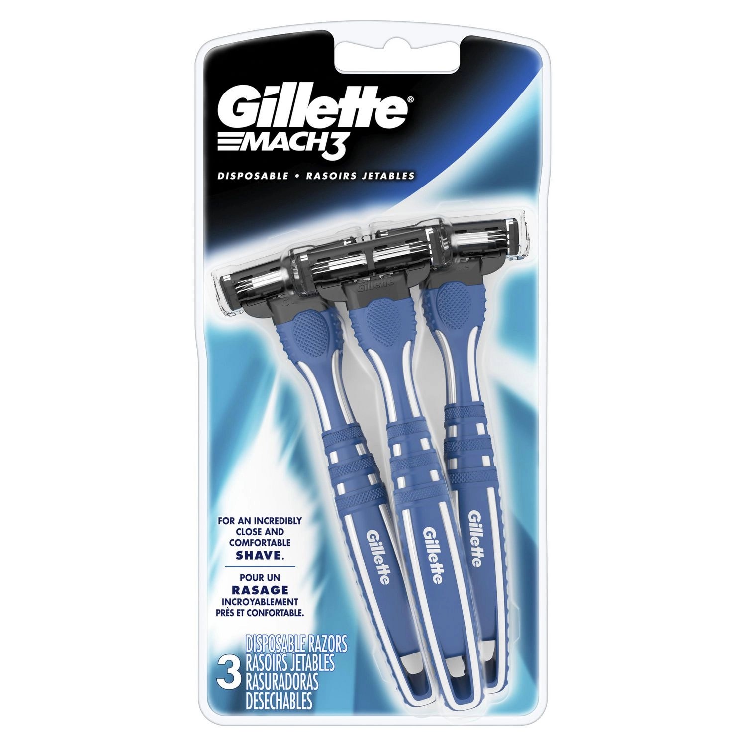 Gillette Mach3 Smooth Disposable Razors
