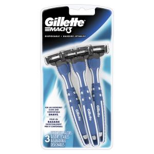 Gillette Mach3 Smooth Disposable Razors