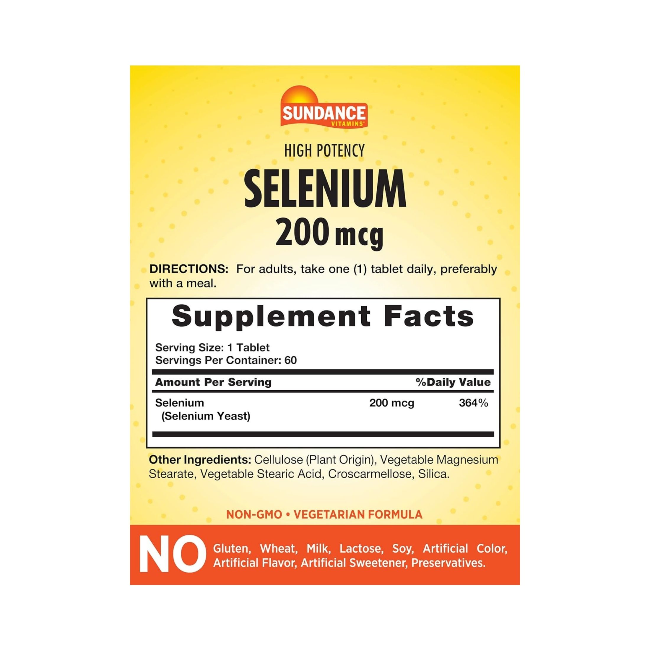 Sundance Selenium 200 Mcg Tablets