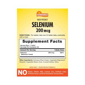 Sundance Selenium 200 Mcg Tablets